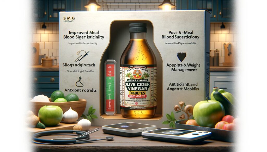 Olive Cider Vinegar for Diabetes